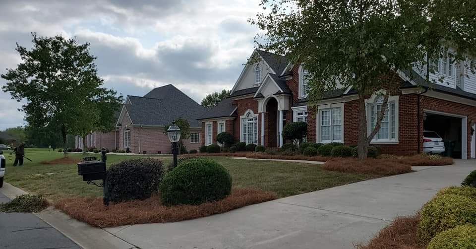 Sincere's Pineneedles outdoor landscaping work